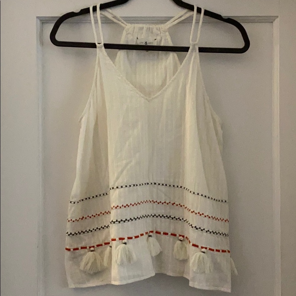 Lou & Grey White Cotton Tank